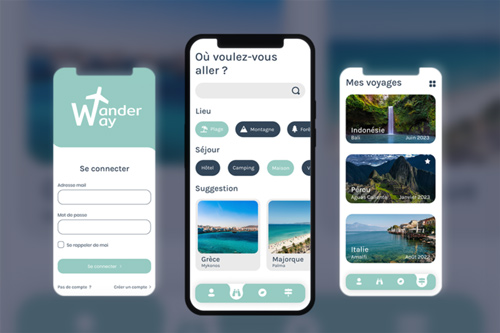 Wanderway – Application mobile