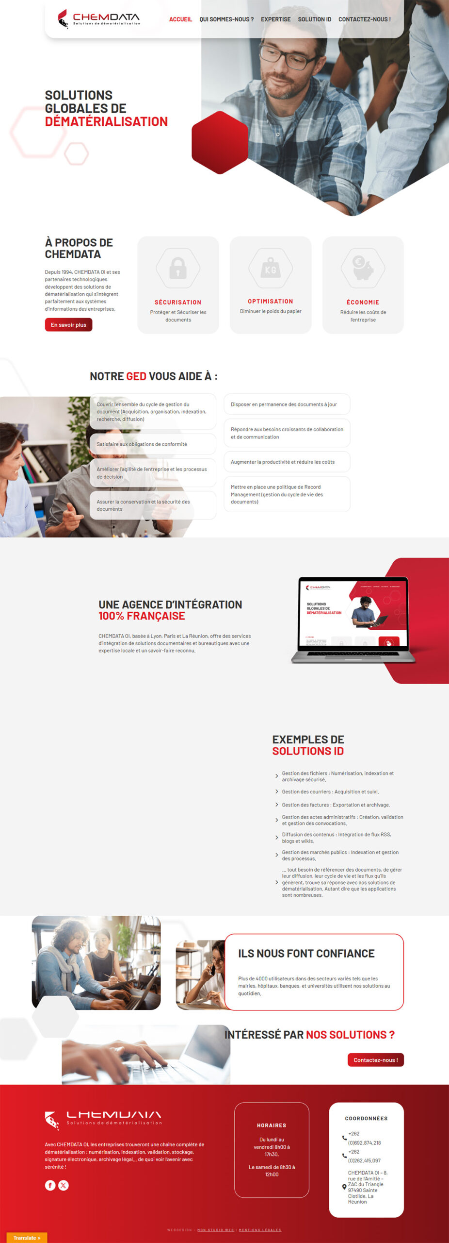 Site complet Forgelec